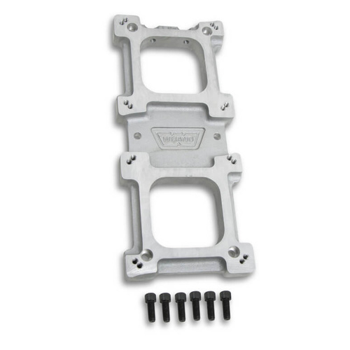 Weiand Manifold, Top Plate, Supercharger, Aluminium, Natural, Dual Carburetor, 256/6-71/8-71/12-71/14-71, Each