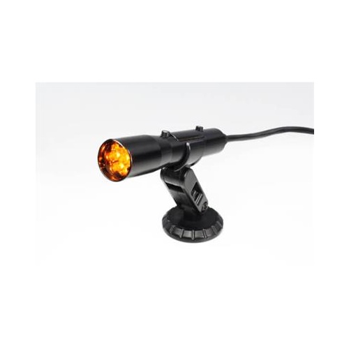 Sniper Shift light, Stand Alone, Direct Connection, Black Tube, Yellow LED, Each