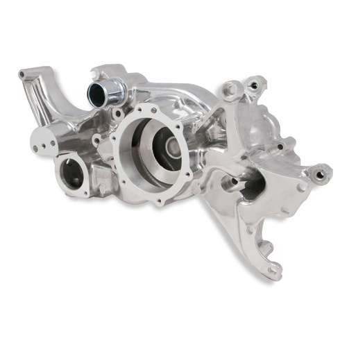 Holley Water Pump Housing, Aluminium, Polished, Gen V LT-1 Engines, Each