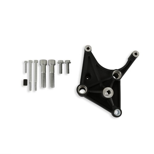 Holley Dress Up Accessory Brackets, A/C Bracket Kit For Hlly Cover-Gdz-Black