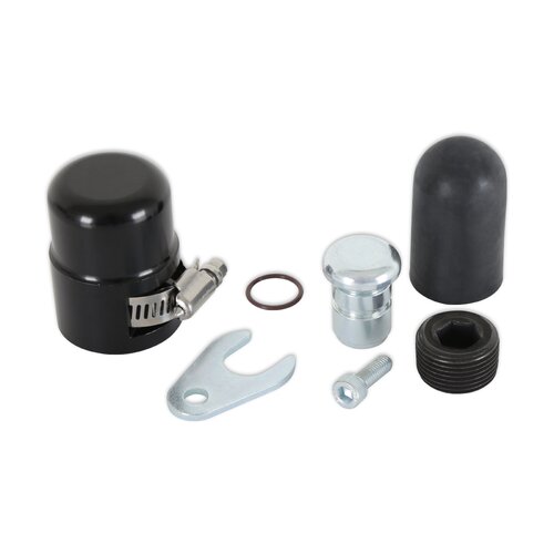 Holley Dress Up Accessory Brackets, Heater Hose Block Off Kit-Gdz