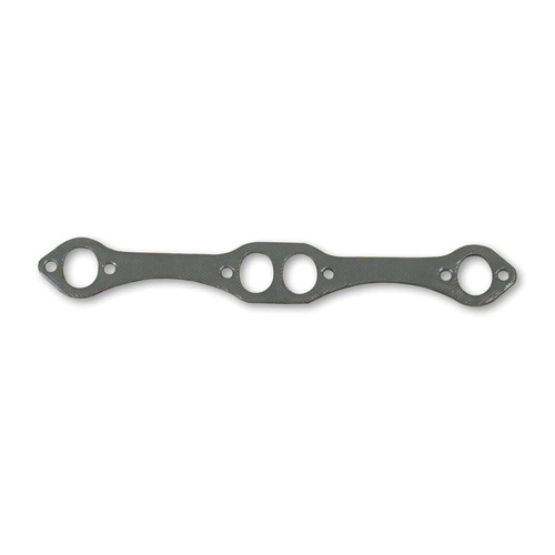 Hooker Header Gasket, Oval, .060 in. Thick, For Chevrolet Small Block Gen I, Fiber, Each