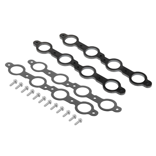 Hooker Header Flanges, Steel, 5/16 in. Thick, 1.750 in. Port Size, For Chevrolet, Small Block LS, Kit