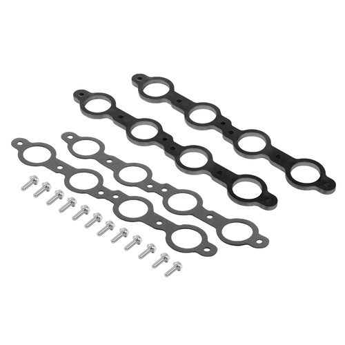 Hooker Header Flanges, Steel, 5/16 in. Thick, 1.875 in. Port Size, For Chevrolet, Small Block LS, Kit