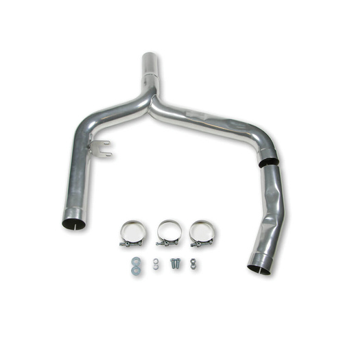 Hooker Exhaust, Y-Pipe, Stainless Steel, Natural, For Chevrolet, For Pontiac, 5.7L, Each