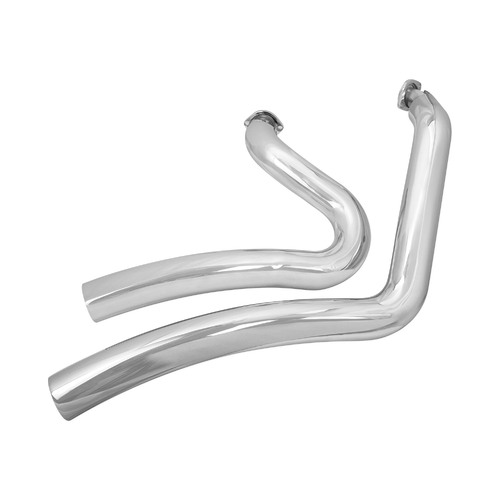 Hooker Exhaust Pipes Troublemaker Chrome for Harley 04-06 Sportster Straight Cut