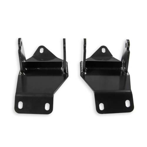 Hooker BlackHeart Motor Mounts, Engine Swap, Block Mount, Bolt-In, Steel, Black Powdercoated, For Chevrolet, For GMC, Small Block LS, Pair