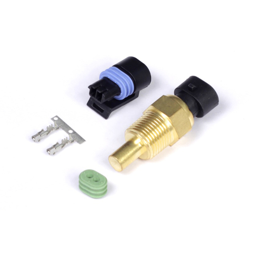 Haltech Inputs and CAN Expansion Products, Fluid Temp Sensors, Coolant Temp Sensor - Large Thread Thread: 3/8 NPT 18TPI, Each