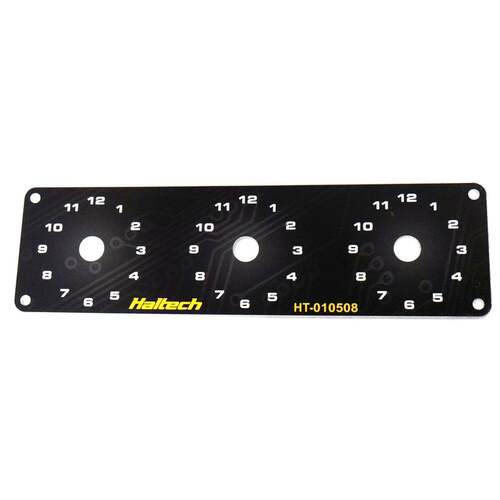 Haltech Inputs and CAN Expansion Products, Trim Modules, Triple Switch Panel Only, Each