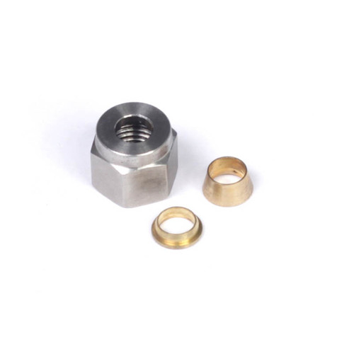 Haltech Inputs and CAN Expansion Products, CAN Thermocouple Expansion Products, 1/4" Nut and Brass Ferrule Only, Each