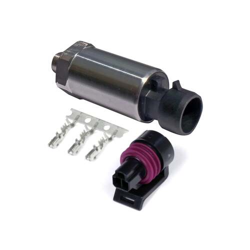 Haltech Inputs and CAN Expansion, Map Sensors, 150 PSI Motorsport Fuel/Oil/Wastegate Pressure Sensor (Stainless Steel Diaphragm) Thread: 1/8 NPT, Kit