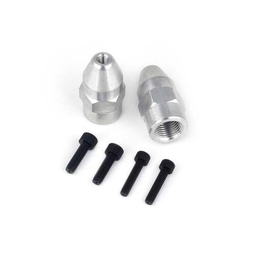 Haltech Inputs and CAN Expansion Products, Position Sensors, Aluminum Shock Sensor Mounting Nuts - 1/2" -20 Length: 1 1/2" / 38.2mm, Each