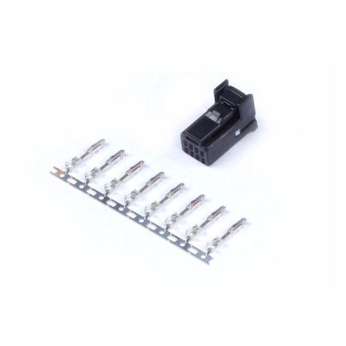 Haltech Wiring and Connectivity Accessories, ECU Plugs and Pins, Plug and Pins Only - 8 Pin Black Tyco, Each