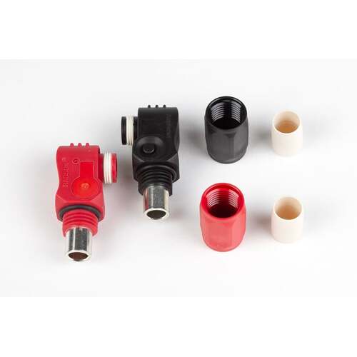 Haltech Wiring and Connectivity Accessories, Cables and Connectivity, SurLok Connector Set - 120A (Black + Red), Each