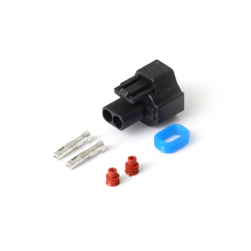 Haltech Wiring and Connectivity Accessories, Engine and Sensor Plugs and Pins, Plug and Pins Only - ID/Bosch 2000 Denso Oval Type Injectors, Each