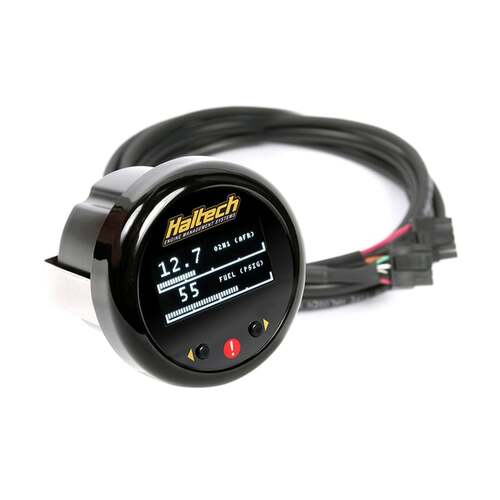 Haltech Digital Displays, Gauges, Displays and Display Adapters, Multi-Function CAN Gauge Size: 52mm (2"), Kit