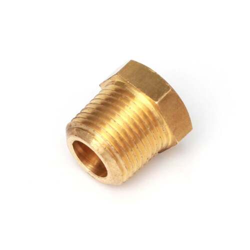 Haltech Inputs and CAN Expansion Products, Fluid Temp Sensors, Adaptor - Brass 1/8" NPTF to 3/8" NPT
