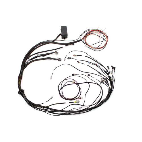 Haltech Elite ECU Engine Harnesses, Elite 1500 Mazda 13B S6-8 CAS with Flying Lead Ignition Terminated Harness Injector Connector: Bosch EV1, Kit
