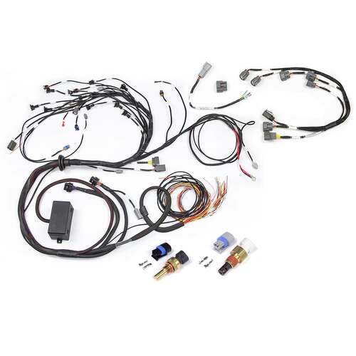 Haltech Elite 2000/2500 Terminated Harness for Nissan RB Twin Cam With CAS Harness and Series 2 (late) ignition type sub harness, Kit