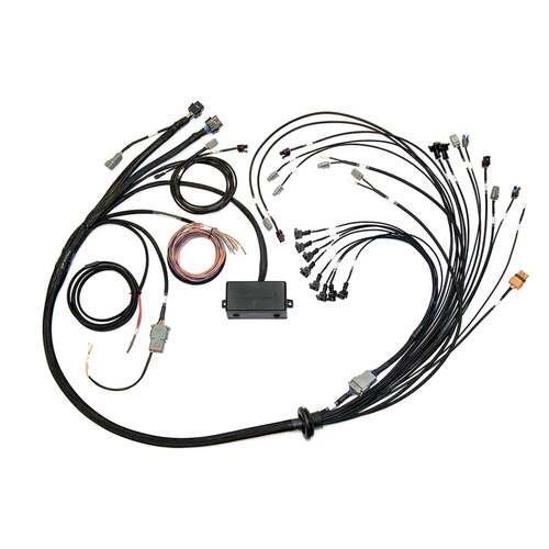 Haltech Elite ECUs, Elite 2500 V8 Small/Big Block GM, Ford & Chrysler Terminated Harness Injector Connector: Bosch EV1, Kit