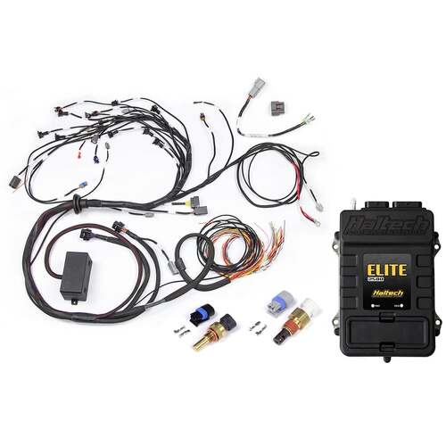 Haltech Elite 2500 ECU + Terminated Harness Kit for Nissan RB (Twin Cam) Engines (no ignition sub-harness, no CAS sub-harness), Kit