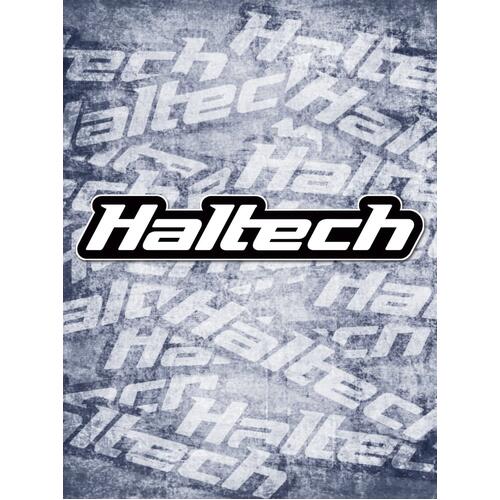 Haltech Merchandise, Logo Sticker Black and White Size: 600mm (24in)