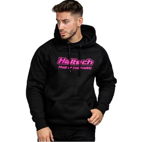 Haltech Merchandise Classic Hoodie Black Pink Size: XS
