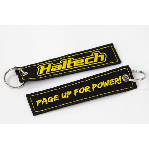 Haltech Merchandise Fabric Keytag Black