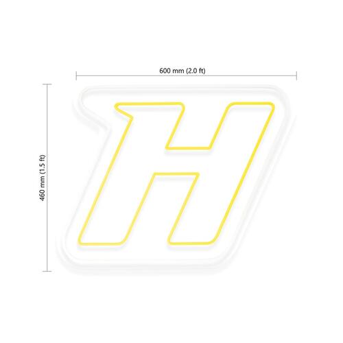 Haltech Merchandise Neon Sign 600mm x 460mm - US Plug