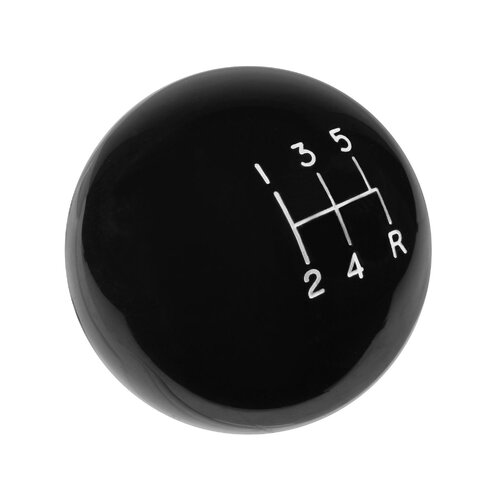 Hurst Packaging-Accessories, Black Classic Knob, 5 Spd 12Mmx1.75