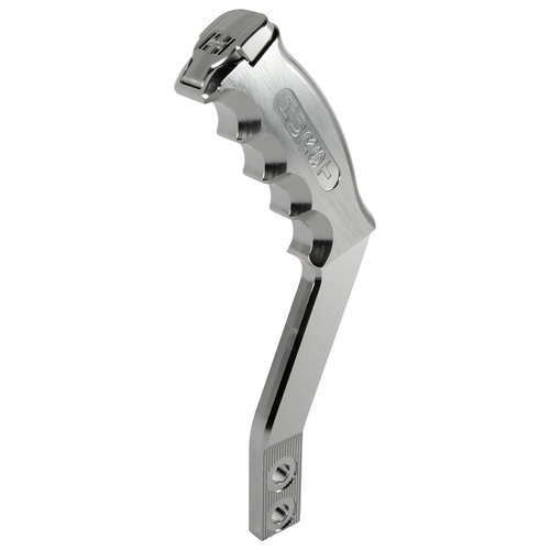 Hurst Shifter Stick, Nitro Stick 2, Lay Back Type, Aluminium, Clear Anodised, 8.75 in. Length, Manual, Each