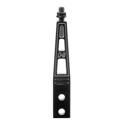Hurst Shifter Stick, Billet Aluminium, 6.00 Inch, Straight, Black Anodised, Each