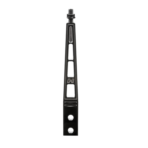 Hurst Shifter Stick, Billet Aluminium, 8.00 Inch, Straight, Black Anodised, Each