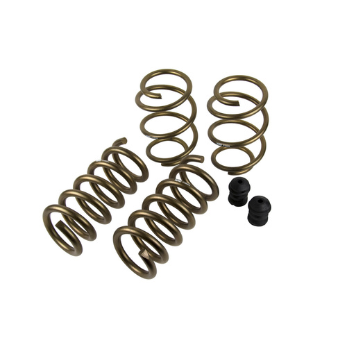 Hurst Coil Springs, Stage 1, Lowering, Front and Rear, Gold Powdercoated, For Ford, Kit