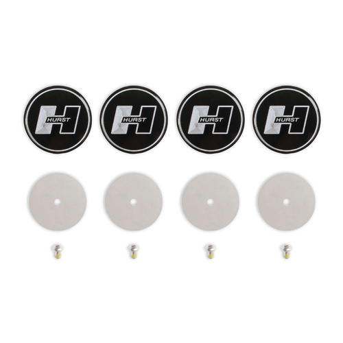 Hurst Wheel Center Cap, Mustang, Logo, Stock Aluminium Wheels, Set of 4