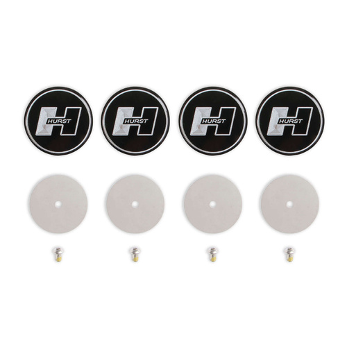 Hurst Wheel Center Cap, Mustang, Logo, Stock Aluminium Wheels, Set of 4