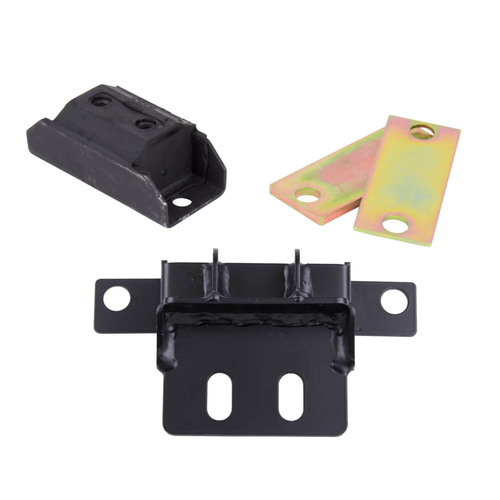 Hurst Transmission Crossmember, Steel, Black Powdercoated, Tremec TKO, For Chevrolet, RWD, Each