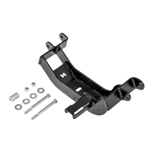 Hurst Transmission Crossmember, Steel, Black Powdercoated, AOD, For Ford, RWD, Each