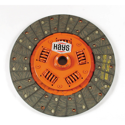 Hays Clutch Disc, Street, Organic, 1 in.- 23-Spline, 10.5 in. Disc, For Chrysler, For Dodge, For Plymouth, V8, Each
