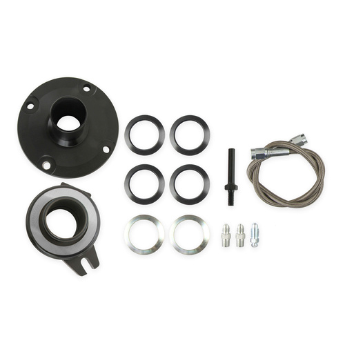 Hays Throwout Bearing, Hydraulic Release Bearing Conversion, Bearing Assembly, Braided Steel Hose, Shims, For Chevrolet, Kit