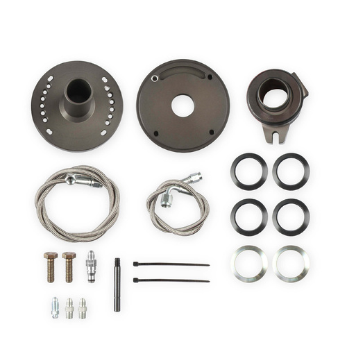 Hays Throwout Bearing, Hydraulic Release Bearing Conversion, Bearing Assembly, Braided Steel Hose, Shims, For Chevrolet, Kit