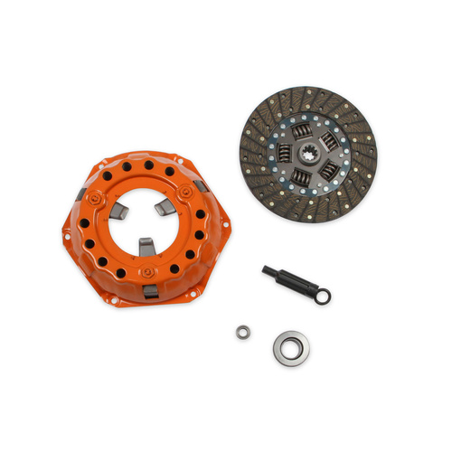 Hays Clutch Kit, Spring Hub, 10 Spline, 10.5 Disc Dia., 1-1/8 in. Input Shaft, 505 Horsepower, Organic, GM, Kit