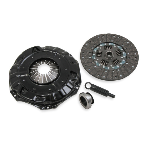 Hays Clutch Kit, Spring Hub, 10 Spline, 11 Disc Dia., 1-1/8 in. Input Shaft, 450 Horsepower, Organic, 1969-81 GM 305/350/396/400/455, Kit