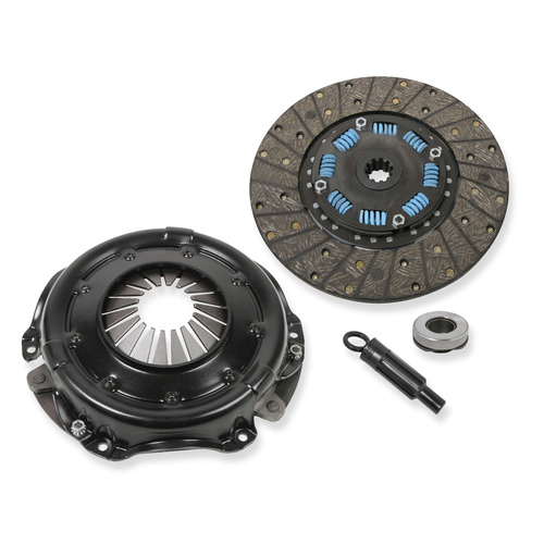 Hays Clutch Kit, Spring Hub, 10 Spline, 10.5 Disc Dia., 1-1/16 in. Input Shaft, 450 Horsepower, Organic, 1986-00 For Ford Mustang V6, Kit