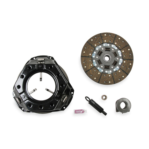 Hays Clutch Kit, Spring Hub, 26 Spline, 11 Disc Dia., 1-1/8 in. Input Shaft, 450 Horsepower, Organic, 1965-1972 For Ford 390/427/428/429/460 V8, Kit