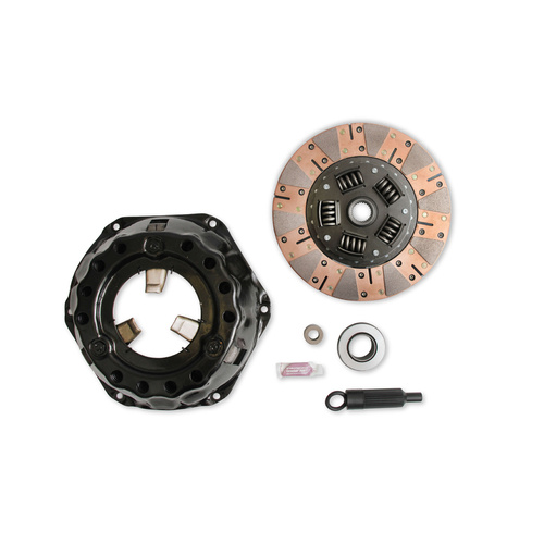 Hays Clutch Kit, Spring Hub, 26 Spline, 10.5 Disc Dia., 1-1/8 in. Input Shaft, 650 Horsepower, Sintered Metallic, 1955-1985 GM L6/V6/V8, Kit