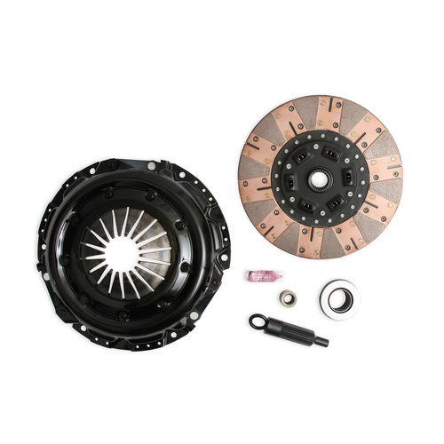 Hays Clutch Kit, Spring Hub, 26 Spline, 11 Disc Dia., 1-1/8 in. Input Shaft, 650 Horsepower, Sintered Metallic, 1955-1985 GM L6/V6/V8, Kit