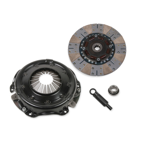 Hays Clutch Kit, Spring Hub, 10 Spline, 11 Disc Dia., 1-1/16 in. Input Shaft, 650 Horsepower, Sintered Metallic, 1994-04 For Ford Mustang 3.8L, Kit