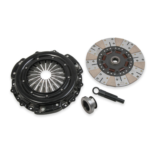 Hays Clutch Kit, Spring Hub, 10 Spline, 10.5 Disc Dia., 1-1/16 in. Input Shaft, 650 Horsepower, Sintered Metallic, 1986-00 For Ford Mustang all, Kit