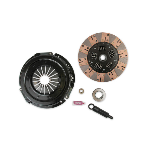 Hays Clutch Kit, Spring Hub, 26 Spline, 10.5 Disc Dia., 1-1/8 in. Input Shaft, 650 Horsepower, Sintered Metallic, 1986-2000 For Ford Mustang V6, Kit